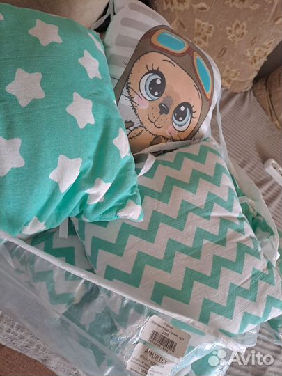 Бортики в кроватку, сиденье для купания