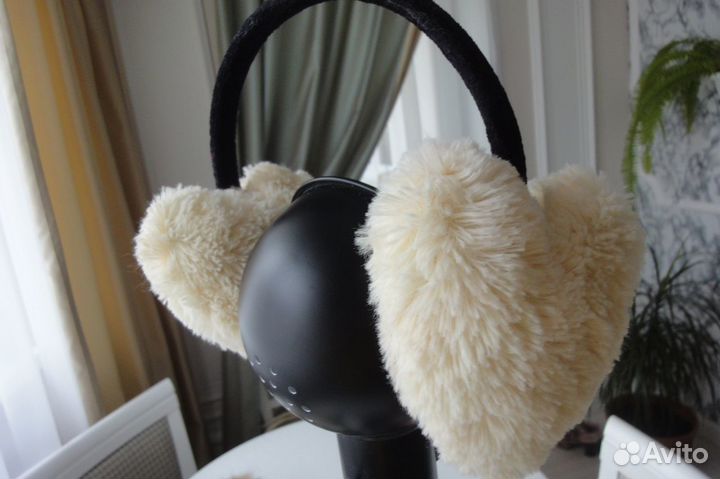 Меховые наушники