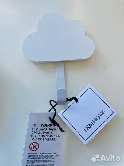 H&M Home вешалка крючок Облако для детской