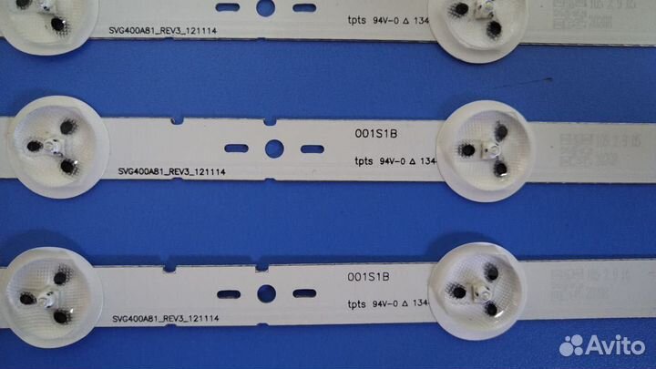 0075 Светодиоды подсветка Sony 40 SVG400A81