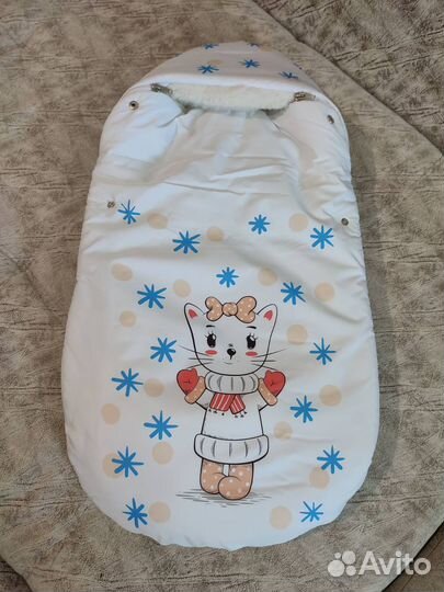 Конверт зимний меховой