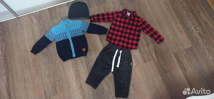 Вещи пакетом на мальчика 1 год
