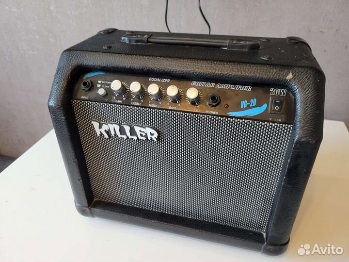 Комбоусилитель killer vg-20 для электрогитары