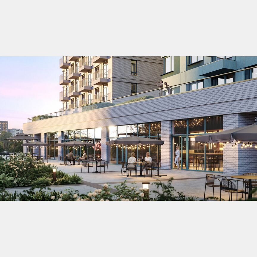 Квартира-студия, 47,7 м², 20/21 эт.