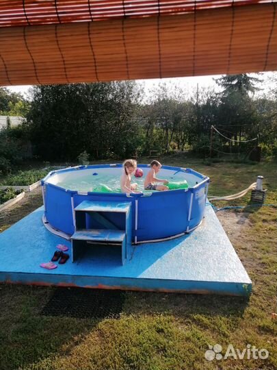 Каркасный бассейн бу