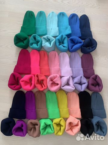 Комплект шапка + снуд демисезонный