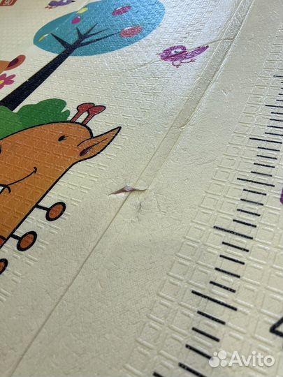 Складной детский коврик