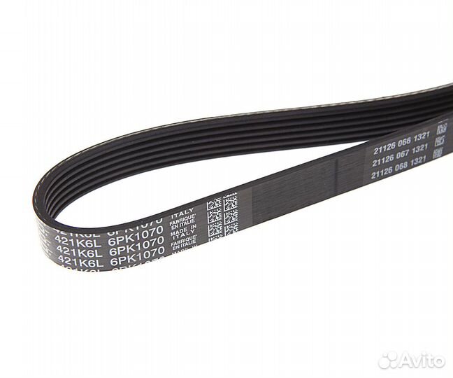 Ремень приводной поликлиновой 6PK1075 (S) nissan Teana (06-08) dayco