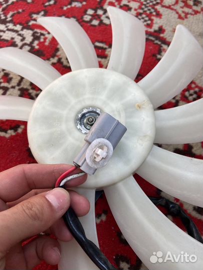 Вентилятор радиатора передний