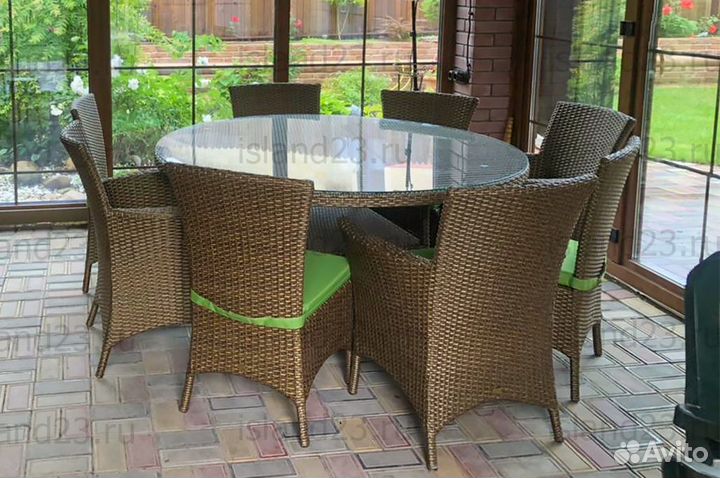 Плетеная мебель из эко ротанга для дома и сада