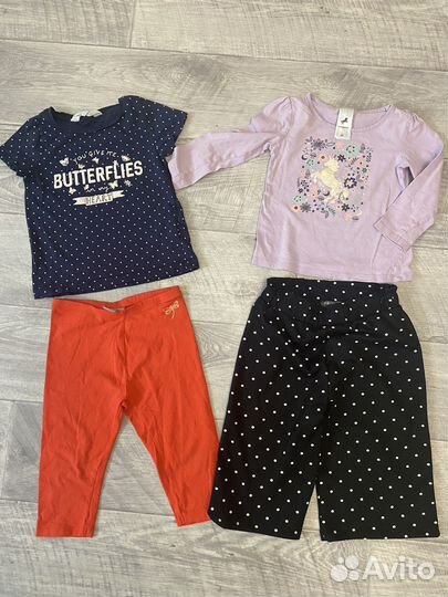 Детская одежда на девочку пакетом 98-104