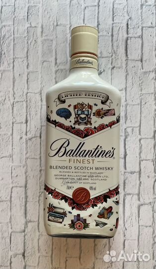 Бутылка из под виски Ballantines