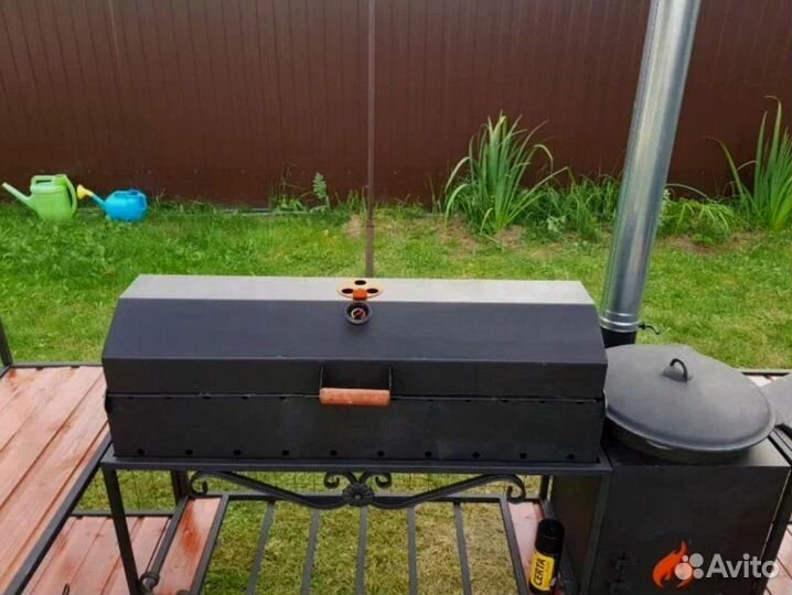 Мангал с крышей