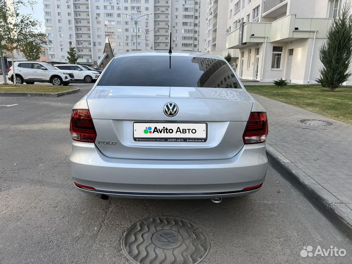 Volkswagen Polo 1.6 МТ, 2016, 114 000 км