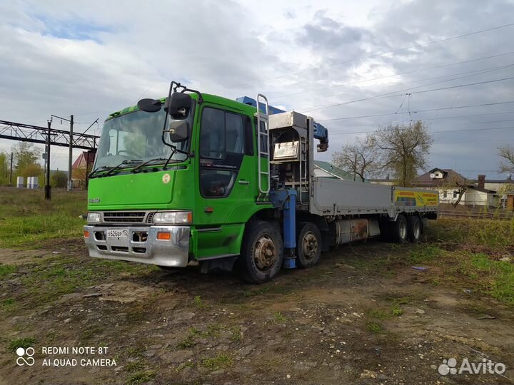 Аренда и услуги манипулятора, стрела 5 т, 10 м, борт 15 т, 9.1 м