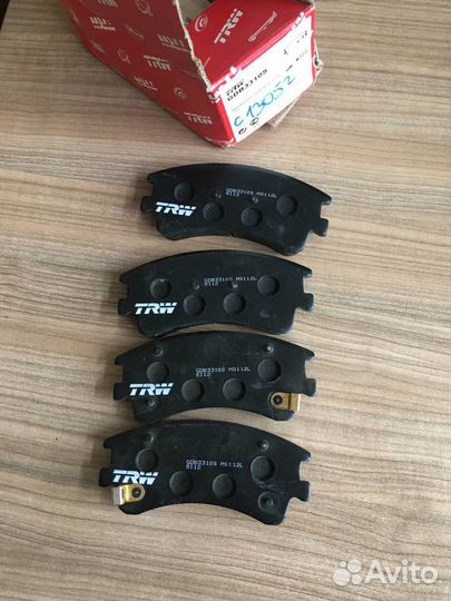 Тормозные колодки mazda 6 I TRW передние