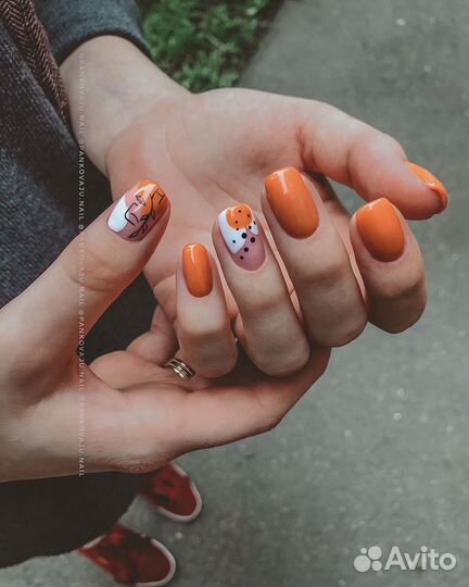 Наращивание ногтей, гель-лак (шеллак)