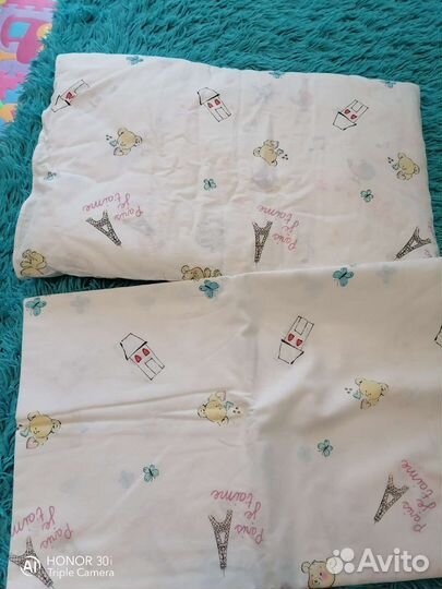 Детское постельное белье 120 60
