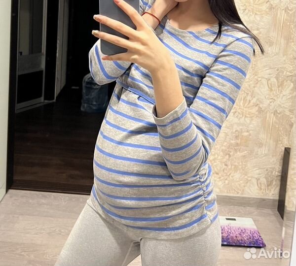 Кофта для беременных и кормящих новая