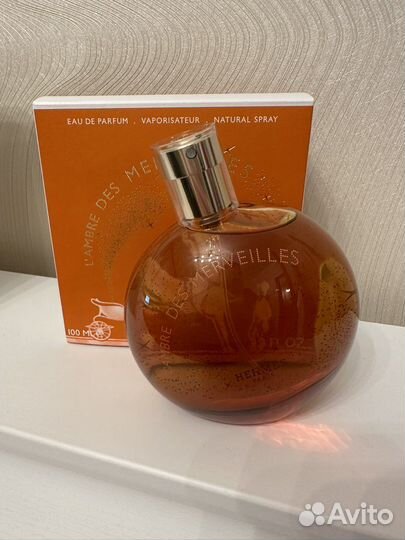 Туалетная вода hermès l'ambre des merveilles