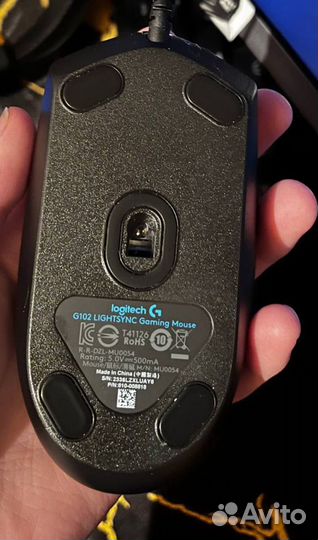 Игровая мышь logitech g102