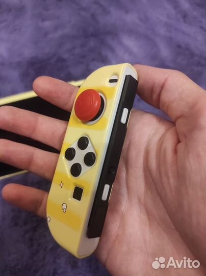 Nintendo switch oled полный комплект + чехол