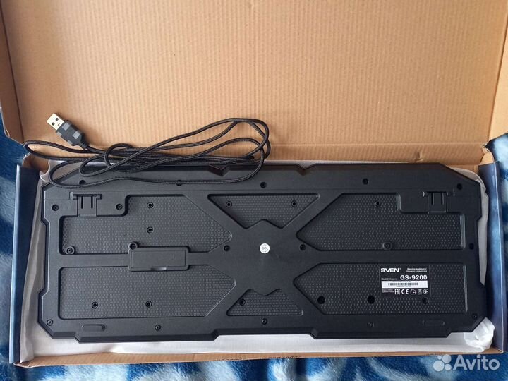 Игровая клавиатура sven мембранная