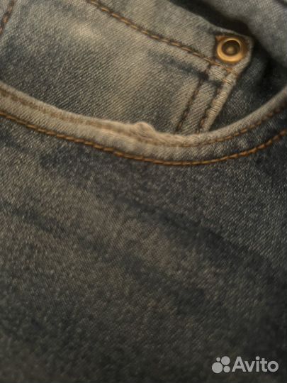 Джинсы утепленные мужские denim