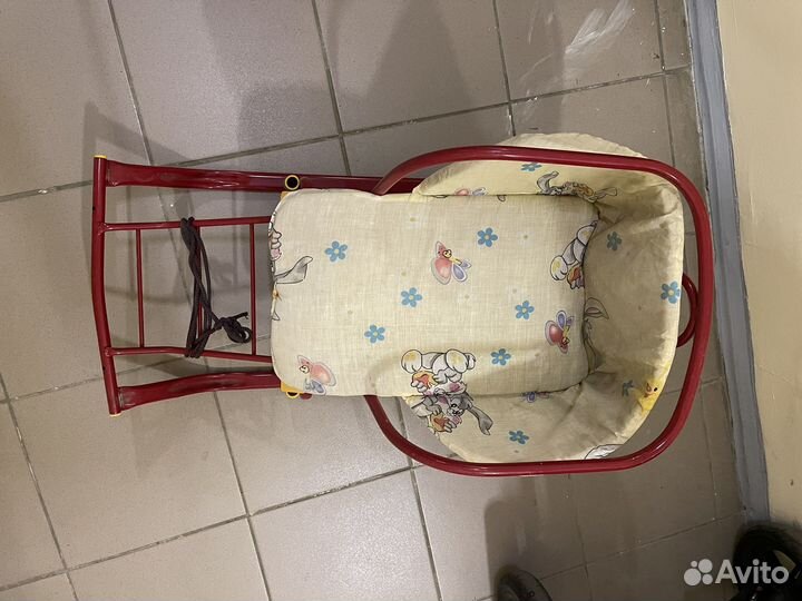 Санки с ручкой