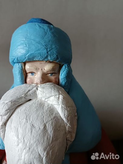 Дед мороз ватный СССР