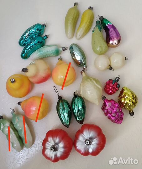 Елочные игрушки СССР