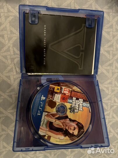 Grand theft auto 5 ps4 диск