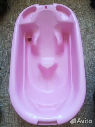 Детская ванночка для купания с горкой