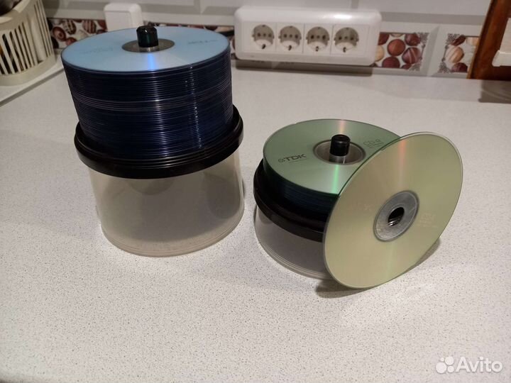 Чистые DVD диски, болванки