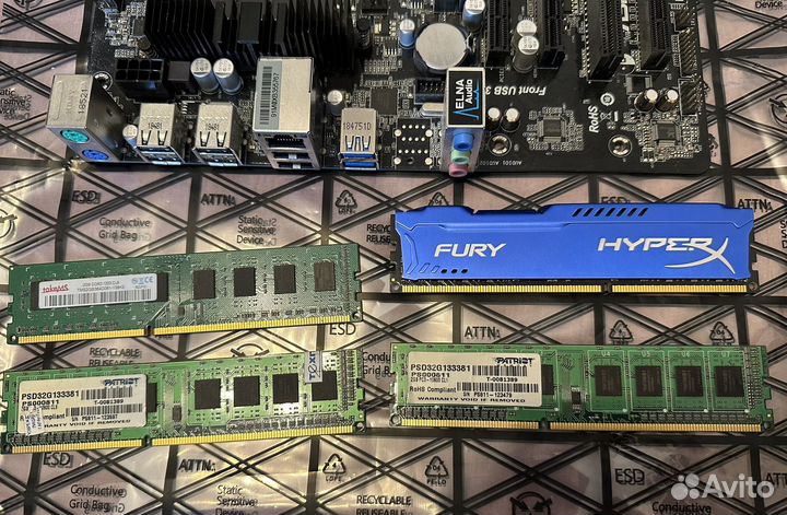 Материнская плата в сборе ASRock 970m pro3