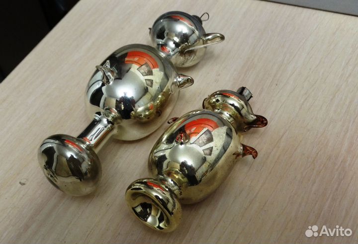 Старинные елочные игрушки