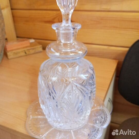 Штофы и графины СССР хрусталь