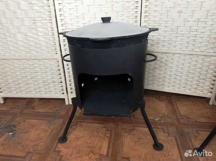 Казан с печкой