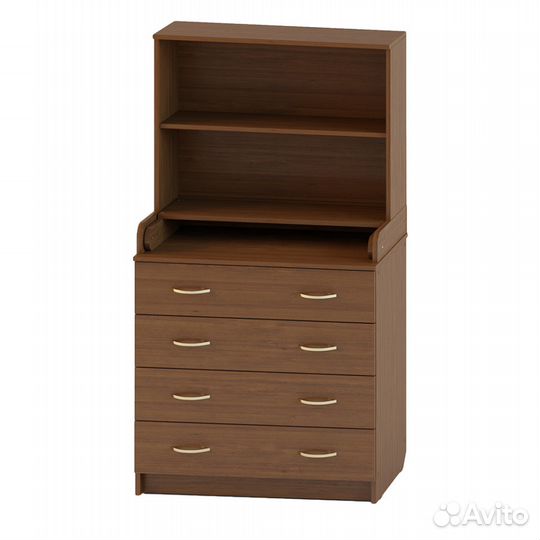 Атон Комод раскладной с полкой кр 80/4 лдсп