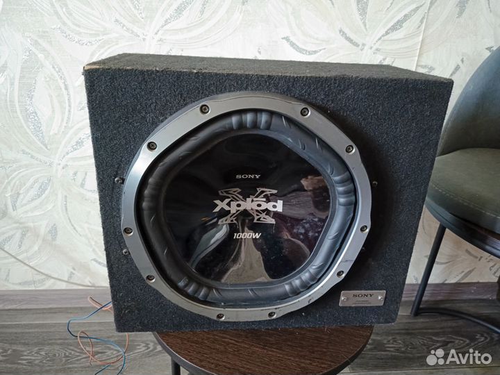 Сабвуфер sony xplod 1000w