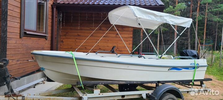 Terhi 400 finland + Tohatsu 18 japan