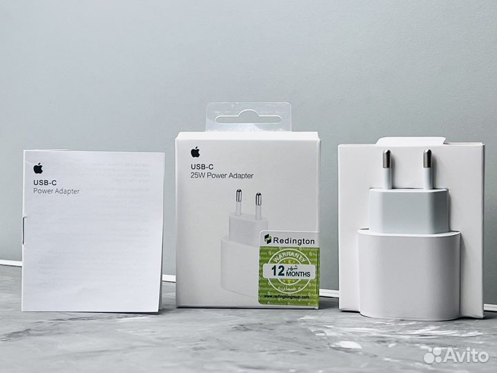 Сетевой адаптер apple 25w