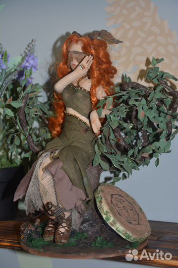 Интерьерная кукла ручной работы