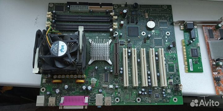 Ретро Материнская плата intel D865perl