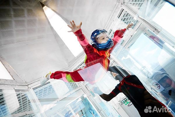 Полёты в аэротрубе