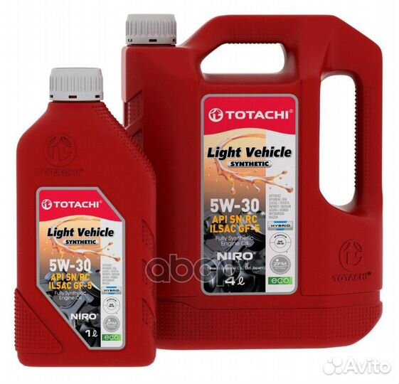 Акция 5W-30 niro LV Synthetic SP/SN/CF A3/B4 4л