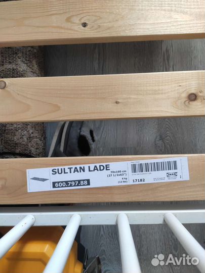 Детская кровать IKEA с матрасом