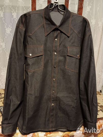 Джинсовая рубашка