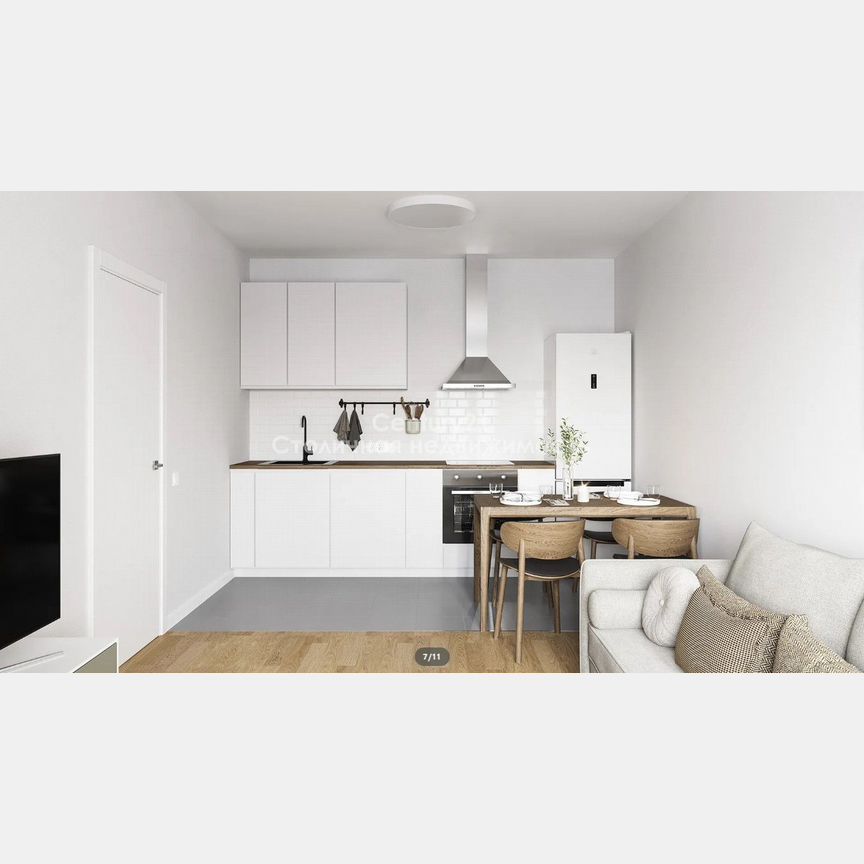 1-к. квартира, 39,9 м², 6/17 эт.