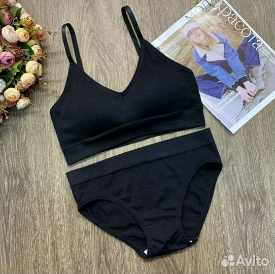 Комплект нижнего белья женский красивый,удобный